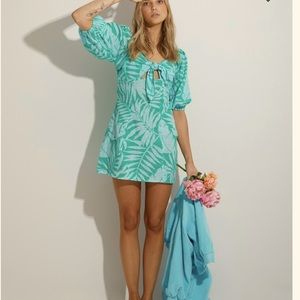 Billabong Mystic Beach Printed mini dress.